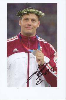 Zoltan Kövago  Ungarn  Diskus  2.OS 2004  Leichtathletik Foto original signiert 