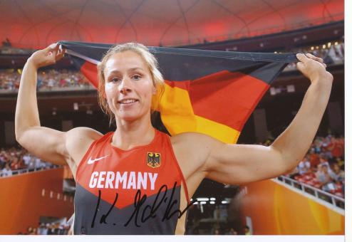 Katharina Molitor  GER  Speer  1.WM 2015  Leichtathletik original signiert 