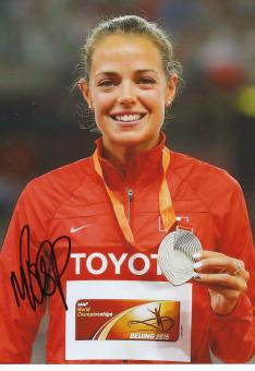Melissa Bishop  Kanada  800m  2. WM 2015   Leichtathletik original signiert 