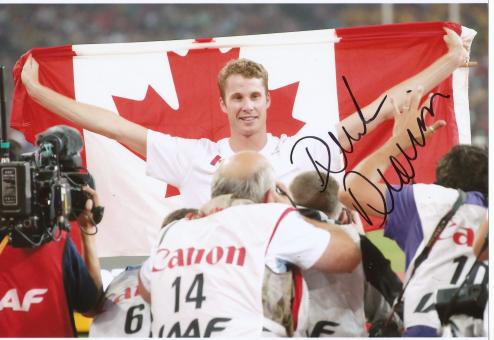 Derek Drouin  Kanada  Hochsprung  1.WM 2015   Leichtathletik original signiert 