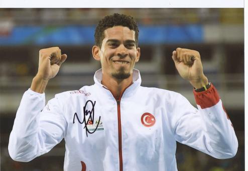 Yasmani Copello  Türkei  400m Hürden  2.WM 2017  Leichtathletik original signiert 