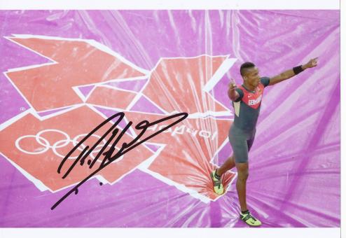 Raphael Holzdeppe  GER  Stabhochsprung  2.OS  2012  Leichtathletik original signiert 