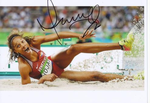 Yulimar Rojas  Venezuela  Dreisprung  2.OS  2016  Leichtathletik original signiert 