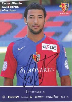 Carlitos   2007/2008  FC Basel  Autogrammkarte original signiert 