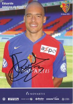 Eduardo  2007/2008  FC Basel  Autogrammkarte original signiert 