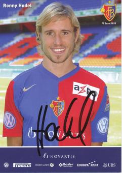 Ronny Hodel  2007/2008  FC Basel  Autogrammkarte original signiert 