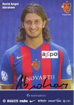 David Abraham   2008/2009  FC Basel  Autogrammkarte original signiert 