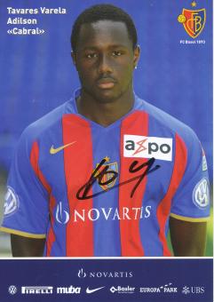 Cabral   2008/2009  FC Basel  Autogrammkarte original signiert 