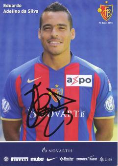 Eduardo   2008/2009  FC Basel  Autogrammkarte original signiert 