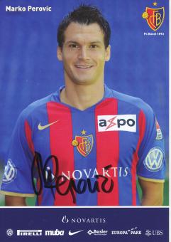 Marco Perovic  2008/2009  FC Basel  Autogrammkarte original signiert 