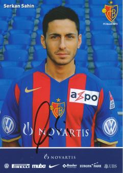 Serkan Sahin  2008/2009  FC Basel  Autogrammkarte original signiert 