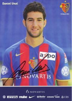 Daniel Unal  2008/2009  FC Basel  Autogrammkarte original signiert 