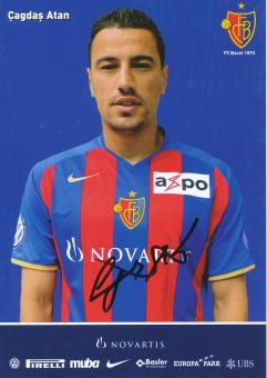 Cagdas Atan  2009/2010  FC Basel  Autogrammkarte original signiert 