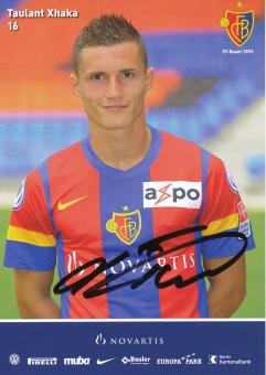 Taulant Xhaka  2010/2011  FC Basel  Autogrammkarte original signiert 