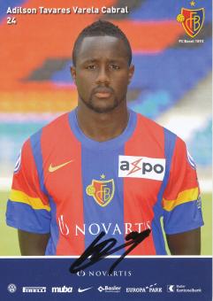 Adilson Cabral  2010/2011  FC Basel  Autogrammkarte original signiert 