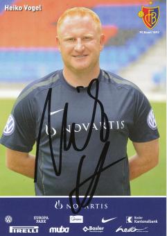Heiko Vogel  2010/2011  FC Basel  Autogrammkarte original signiert 