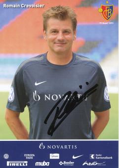 Romain Crevoisier  2010/2011  FC Basel  Autogrammkarte original signiert 