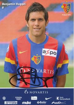 Benjamin Huggel  2010/2011  FC Basel  Autogrammkarte original signiert 