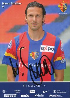 Marco Streller  2010/2011  FC Basel  Autogrammkarte original signiert 