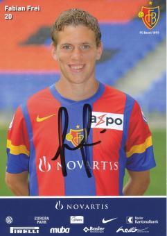 Fabian Frei  2010/2011  FC Basel  Autogrammkarte original signiert 