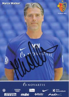 Marco Walker  2011/2012  FC Basel  Autogrammkarte original signiert 