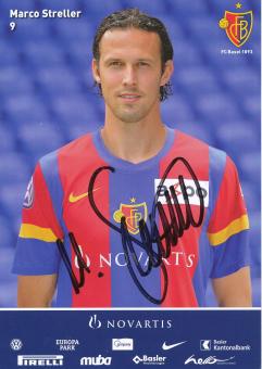 Marco Streller  2011/2012  FC Basel  Autogrammkarte original signiert 