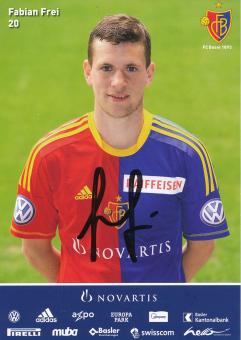 Fabian Frei   2012/2013  FC Basel  Autogrammkarte original signiert 