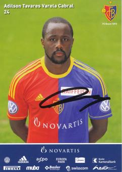 Adilson Cabral   2012/2013  FC Basel  Autogrammkarte original signiert 