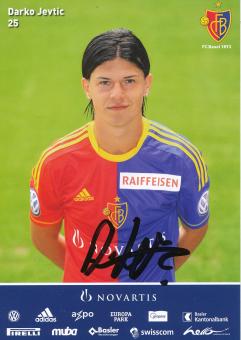Darko Jevtic   2012/2013  FC Basel  Autogrammkarte original signiert 