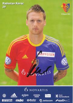 Radoslav Kovac  2012/2013  FC Basel  Autogrammkarte original signiert 