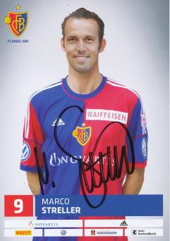 Marco Streller   FC Basel  Autogrammkarte original signiert 