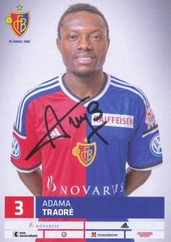 Adama Traore   FC Basel  Autogrammkarte original signiert 