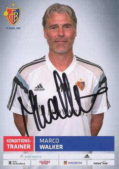 Marco Walker  FC Basel  Autogrammkarte original signiert 