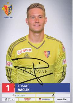 Tomas Vaclik  FC Basel  Autogrammkarte original signiert 