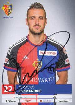 Zdravko Kuzmanovic  FC Basel  Autogrammkarte original signiert 