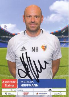 Markus Hoffmann  2016/2017  FC Basel  Autogrammkarte original signiert 