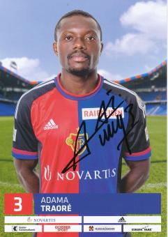 Adama Traore   2016/2017  FC Basel  Autogrammkarte original signiert 
