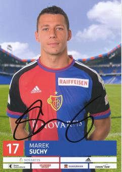 Marek Suchy   2016/2017  FC Basel  Autogrammkarte original signiert 