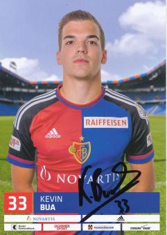 Kevin Bua  2016/2017  FC Basel  Autogrammkarte original signiert 
