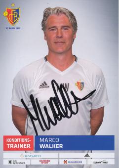 Marco Walker   FC Basel  Autogrammkarte original signiert 