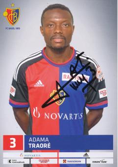Adama Traore   FC Basel  Autogrammkarte original signiert 