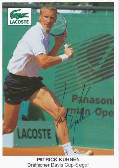 Patrick Kühnen  BRD Tennis  Autogrammkarte original signiert 