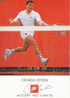 Carl Uwe Steeb  BRD  Tennis  Autogrammkarte original signiert 