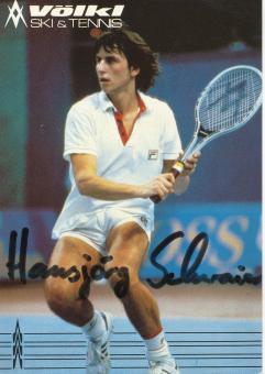 Hansjörg Schwaier  BRD  Tennis  Autogrammkarte original signiert 