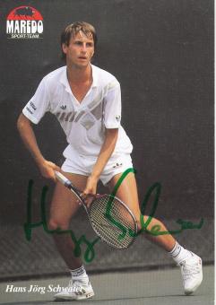 Hansjörg Schwaier  BRD  Tennis  Autogrammkarte original signiert 