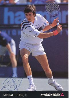 Michael Stich  Tennis  Autogrammkarte original signiert 