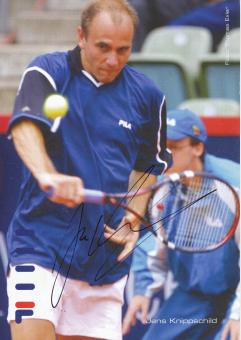 Jens Knippschild  Tennis  Autogrammkarte original signiert 