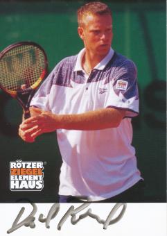 David Prinosil  Tennis  Autogrammkarte original signiert 