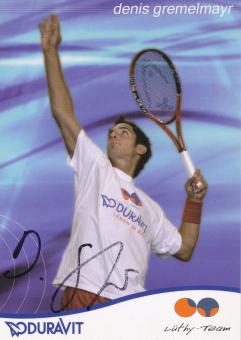 Denis Gremelmayr   Tennis  Autogrammkarte original signiert 
