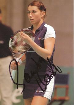 Sandra Klösel   Tennis  Autogrammkarte original signiert 